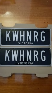 ELECTRIC ENERGY Number Plates