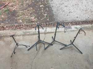 4 Guitar stands the lot for $20