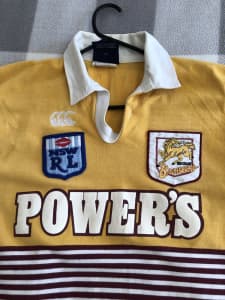 Brisbane Broncos 1988 Retro Rugby League Jersey