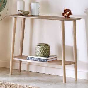 Temple & Webster Frida Console - Light Timber