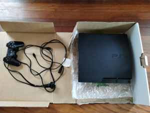 PS3 PlayStation 3 console with controller 