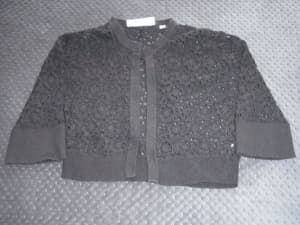 Lovely Occasional cardigan with 1/2 sleevesSize 10 By Basque