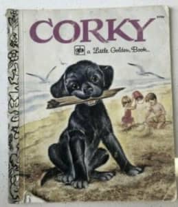 1976* CORKY A Little Golden Book By Patricia Scarry