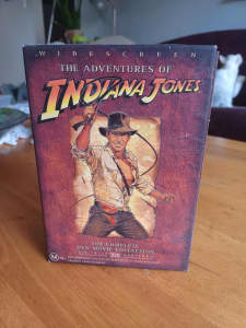 Indiana Jones trilogy box set (DVD)