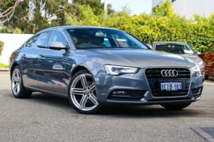 2013 Audi A5 8T MY14 Sportback Multitronic Grey 8 Speed Constant Variable Hatchback