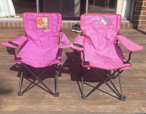 Barbie Outdoor kids chairs