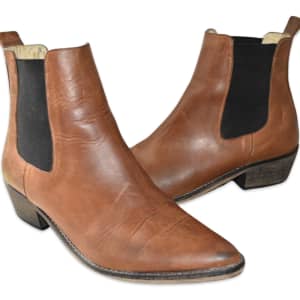 IVYLEE COPENHAGEN Stella Leather Boots - Tan - Size 40 (AU9) - EUC