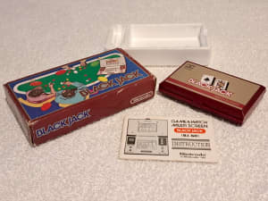 Nintendo Game and Watch BLACK JACK! ( Boxed! )