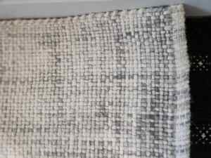 West Elm US $599 handmade 100% wool Heathered Basket Weave rug,152x244