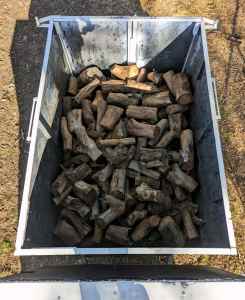 Seasoned mixed gum firewood - Heaped 7x5 trailer - Free local delivery