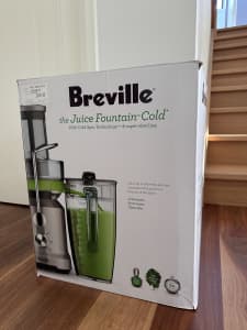 BREVILLE JUICE FOUNTAIN COLD PRESS JUICER