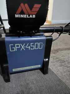 Minelab gpx 4500 gold detector