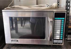 Sharp Stainless Steel 1500W commercial microwave oven