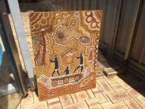 Collectable & Rare Original Aboriginal/Indigenous Art on Board