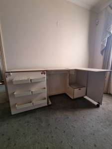 Horn Brand Sewing Cabinet Timber Look