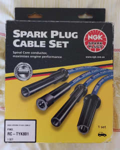 New NGK Toyota Hiace, Spark Plug Leads suit 89-92 2RZ Motor