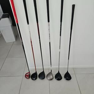 Golf Drivers , 3 Woods , Putters and selected irons