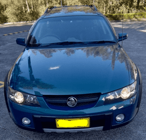 2004 Holden Adventra LX8 4 SP AUTOMATIC 4D WAGON