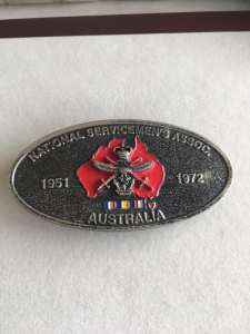 National Serviceman’s Association Australia******1972 belt buckle