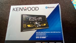 Kenwood Dual Din Sized Cd Receiver with usb interface DPX-5100