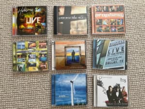 Collection of Christian CDs