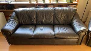 Genuine Leather 3 Seater Sofa