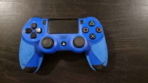 Ps4 genuine blue controller