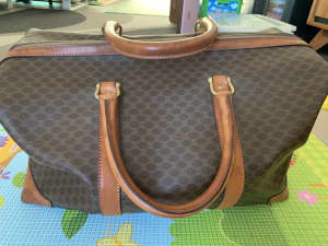 Celine overnight travel bag, leather (calfskin)