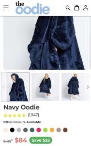 Navy Oodie