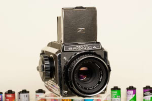 zenza bronica s2a Medium Format film camera