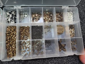 Assortment of jewellery beads