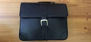 New leather satchel