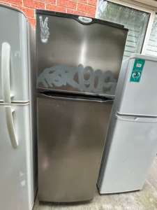 $ stainless steel 240 liter whirlpool fridge