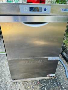 Classeq D500 commercial dishwasher as new condition made in UK