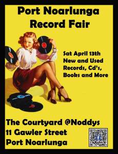Port Noarlunga Record Fair Sat 13th April - Vinyl Records, Cd’s