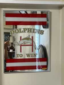 REDCLIFFE DOLPHINS MIRROR has been in the family since 1971