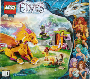 Lego #51175 Elves Fire Dragon Lava Cave