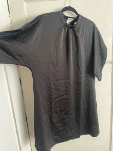 NEW with tag Black Satin Dress L - Bondi