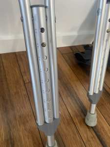 Crutches - under arm