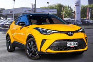 2019 Toyota C-HR NGX10R Koba S-CVT 2WD Yellow 7 Speed Constant Variable Wagon