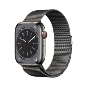 Apple Watch Series 8 45mm Graphite Stainless Steel Case GPS Cellular