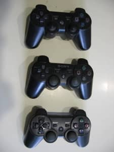 Playstation 3 Controllers x 3 Wireless