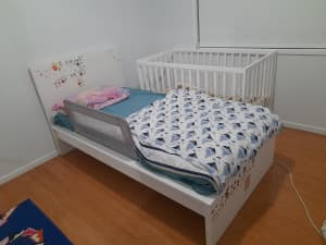 Ikea single bed with matress