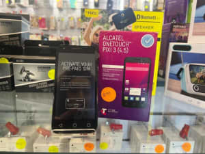 New Alcatel Onetouch Pixi 3 4GB 3G UNLOCKED with 12 Months Warranty