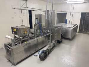 Soft cheese manufacturing equipment