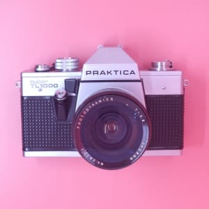 Praktica Super TL1000 with 28mm lens. film Camera. 6 Month Warranty 