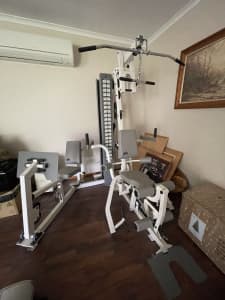 Keys fitness ps1800 home gym with leg press