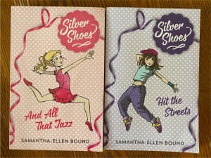 Silver Shoes Dance story paperback books by Samantha Ellen Bound