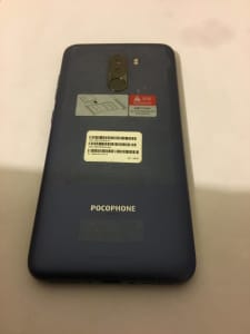 Xiaomi Pocohone F1 128GB 6GB RAM GSM Unlocked (Used) no charger