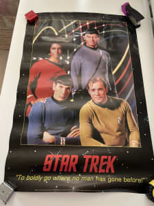 Vintage Star Trek Original TV series poster